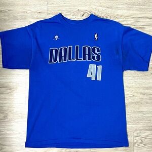 Dallas Mavericks Dirk Nowitzki Jersey Shirt Large